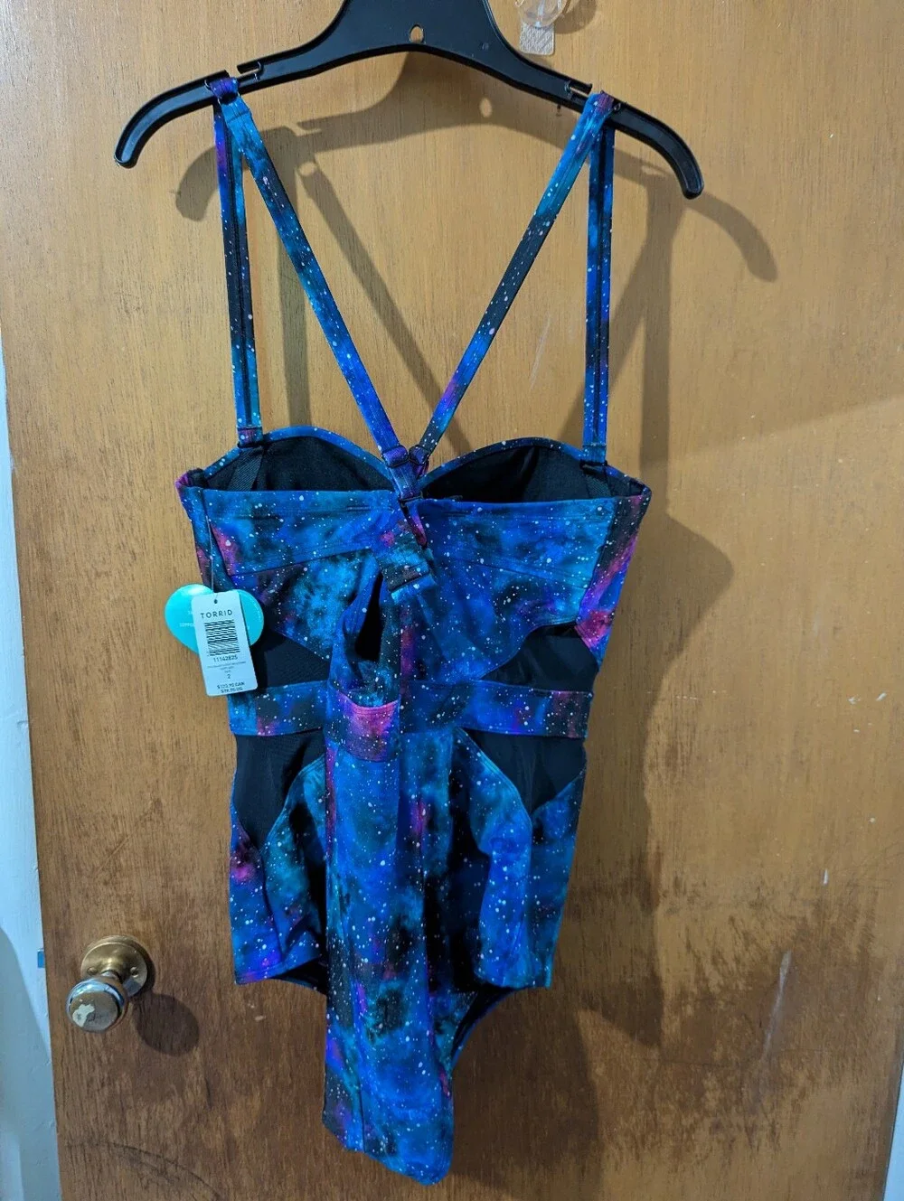 NWT TORRID size 18 Galaxy Swimsuit - Picture 4 of 8